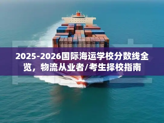 2025-2026国际海运学校分数线全览，物流从业者/考生择校指南