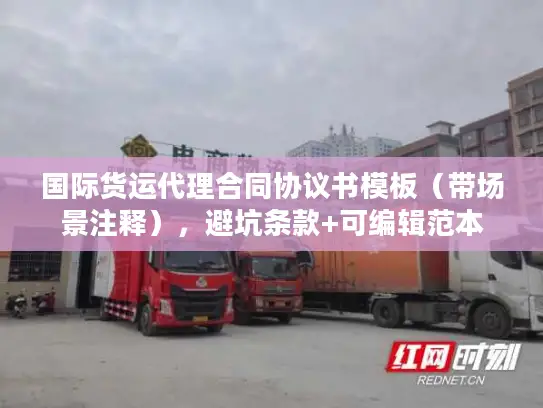 国际货运代理合同协议书模板（带场景注释），避坑条款+可编辑范本