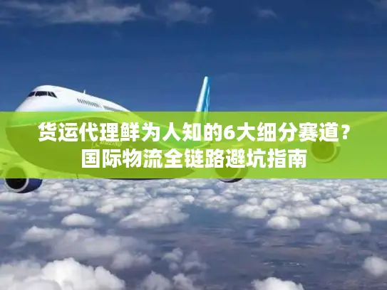 货运代理鲜为人知的6大细分赛道？国际物流全链路避坑指南