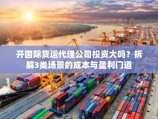 开国际货运代理公司投资大吗？拆解3类场景的成本与盈利门道