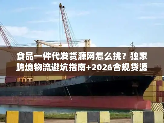 食品一件代发货源网怎么挑？独家跨境物流避坑指南+2026合规货源清单