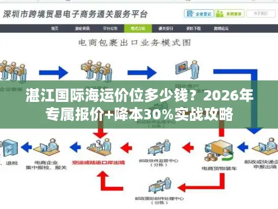 湛江国际海运价位多少钱？2026年专属报价+降本30%实战攻略