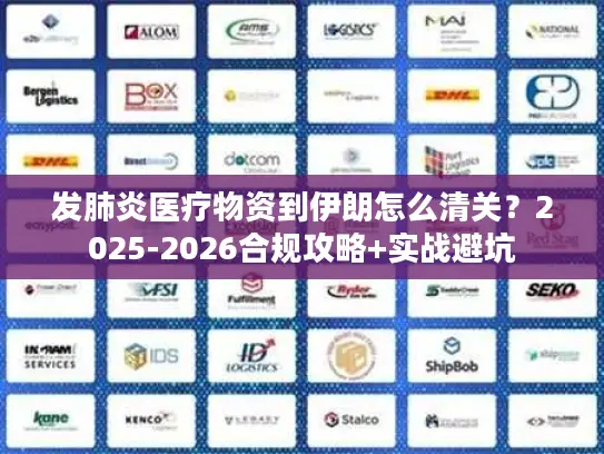 发肺炎医疗物资到伊朗怎么清关？2025-2026合规攻略+实战避坑