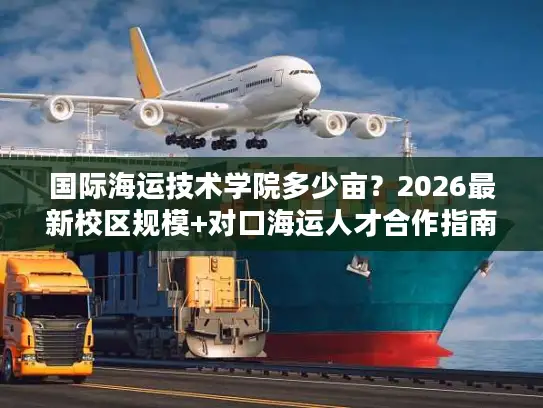 国际海运技术学院多少亩？2026最新校区规模+对口海运人才合作指南