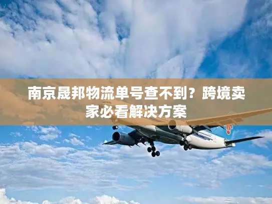 南京晟邦物流单号查不到？跨境卖家必看解决方案