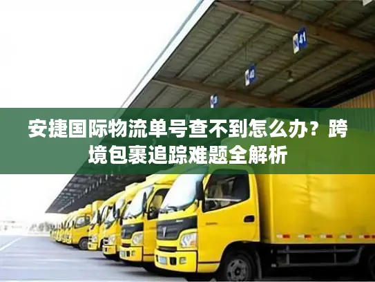 安捷国际物流单号查不到怎么办？跨境包裹追踪难题全解析