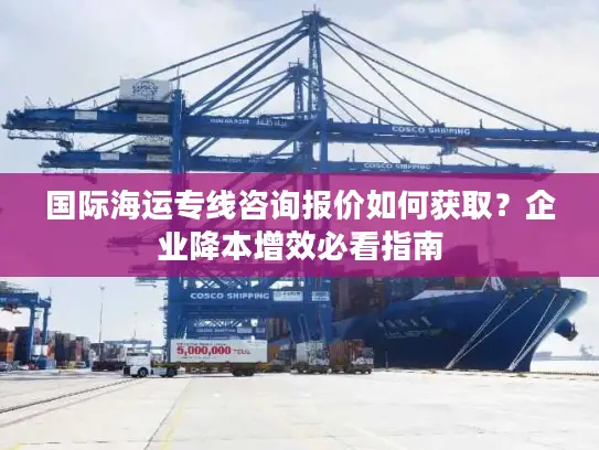 国际海运专线咨询报价如何获取？企业降本增效必看指南