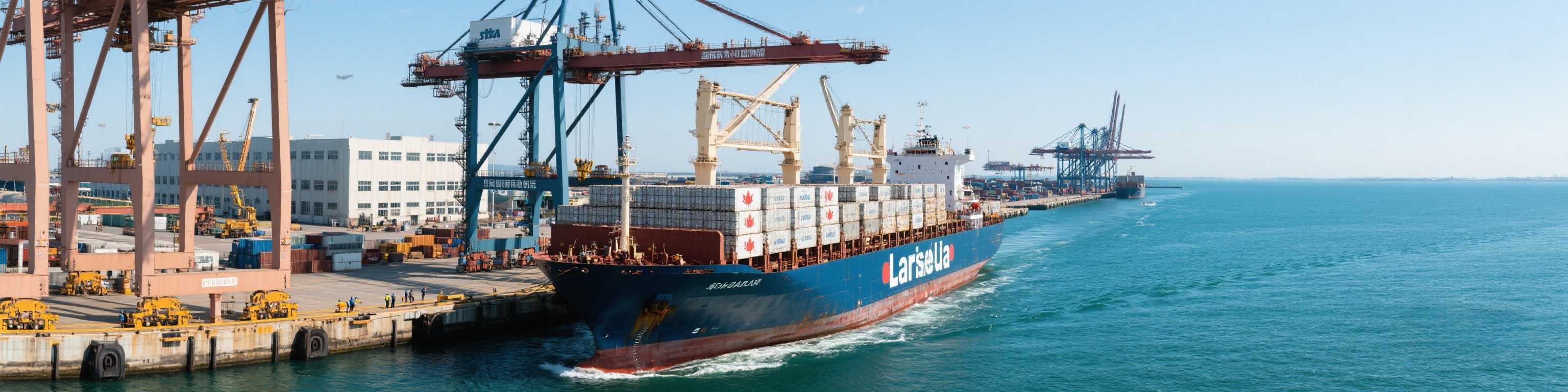 加拿大国际物流专线示意图