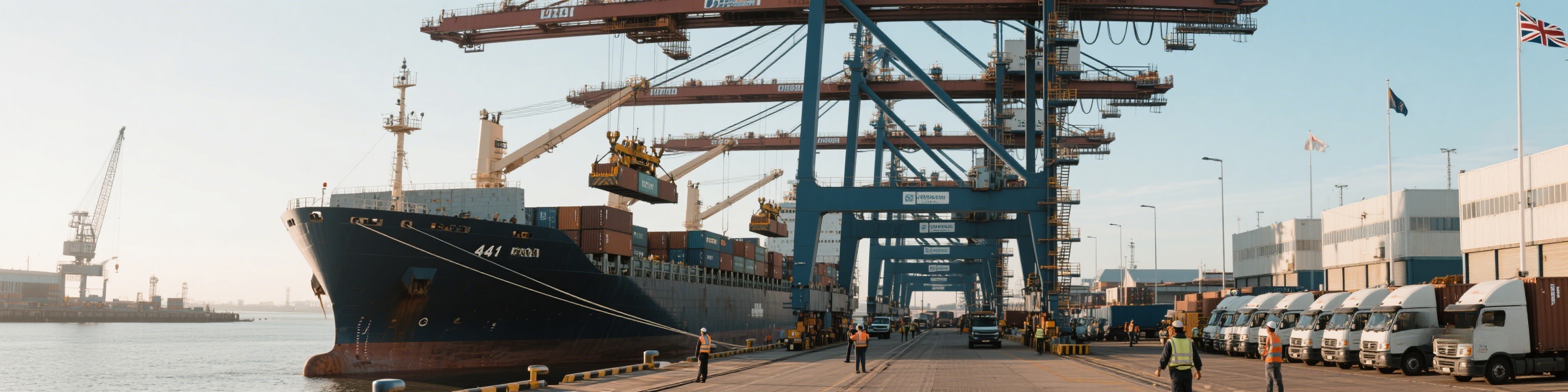 国际物流英国专线示意图